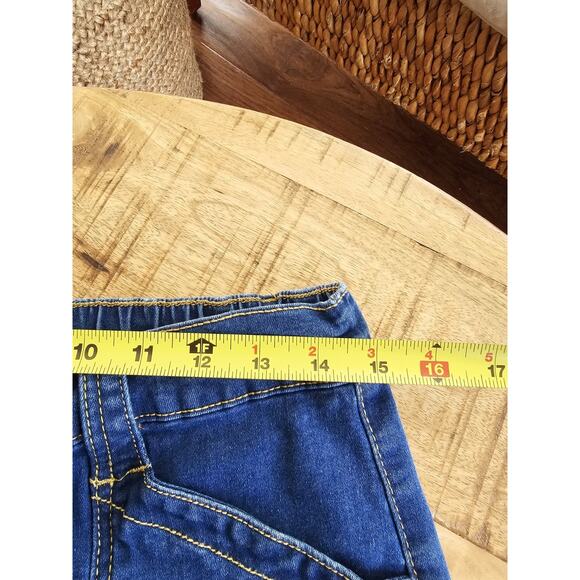 Natura Wide Leg Denim Jeans Women’s Size 44/XL High Rise Boho - Picture 4 of 7